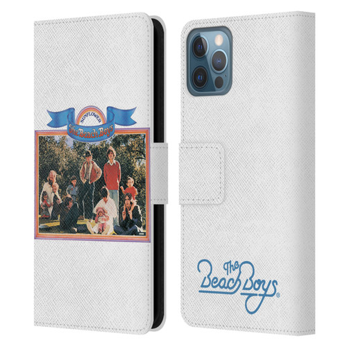 The Beach Boys Album Cover Art Sunflower Leather Book Wallet Case Cover For Apple iPhone 12 / iPhone 12 Pro