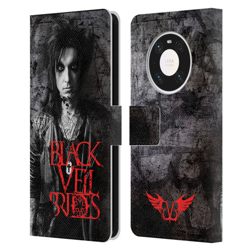 Black Veil Brides Band Members Jake Leather Book Wallet Case Cover For Huawei Mate 40 Pro 5G