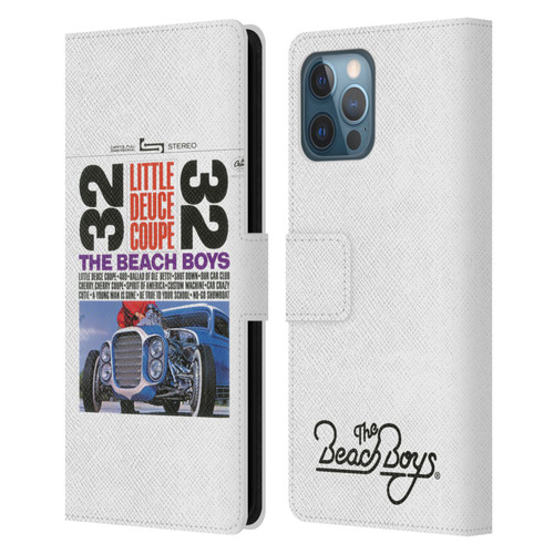 The Beach Boys Album Cover Art Little Deuce Coupe Leather Book Wallet Case Cover For Apple iPhone 12 Pro Max