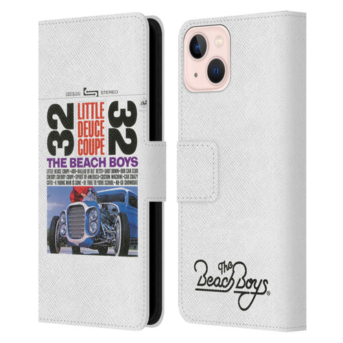 The Beach Boys Album Cover Art Little Deuce Coupe Leather Book Wallet Case Cover For Apple iPhone 13
