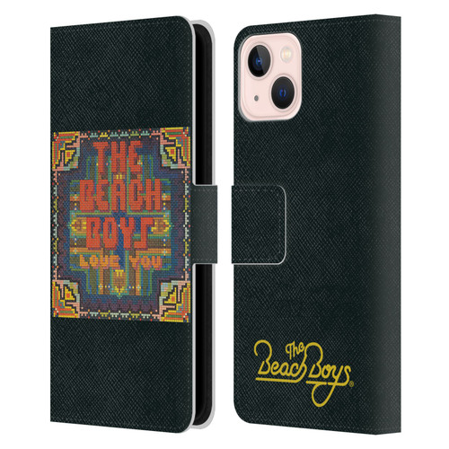 The Beach Boys Album Cover Art Love You Leather Book Wallet Case Cover For Apple iPhone 13