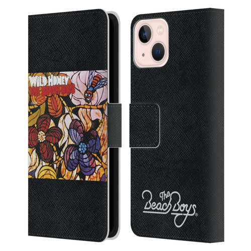 The Beach Boys Album Cover Art Wild Honey Leather Book Wallet Case Cover For Apple iPhone 13