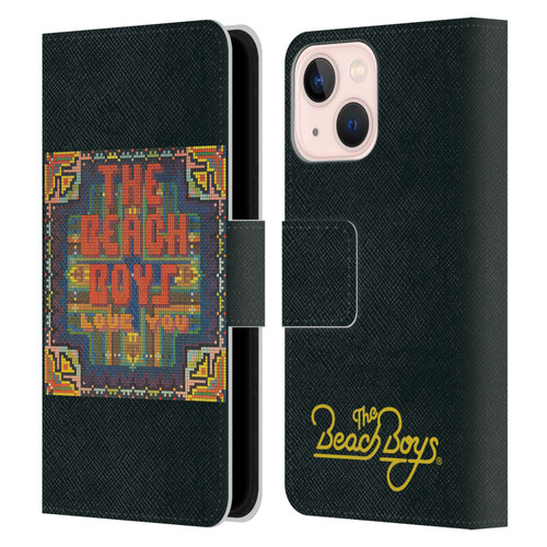 The Beach Boys Album Cover Art Love You Leather Book Wallet Case Cover For Apple iPhone 13 Mini