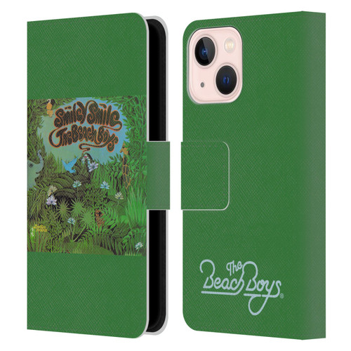 The Beach Boys Album Cover Art Smiley Smile Leather Book Wallet Case Cover For Apple iPhone 13 Mini