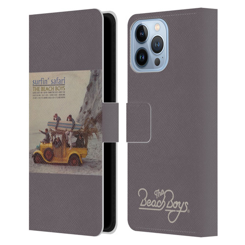 The Beach Boys Album Cover Art Surfin Safari Leather Book Wallet Case Cover For Apple iPhone 13 Pro Max