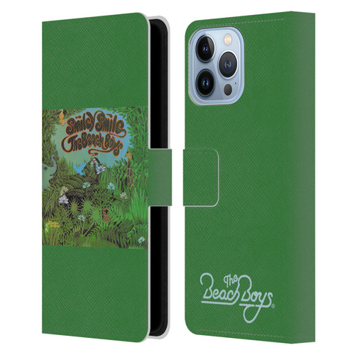 The Beach Boys Album Cover Art Smiley Smile Leather Book Wallet Case Cover For Apple iPhone 13 Pro Max