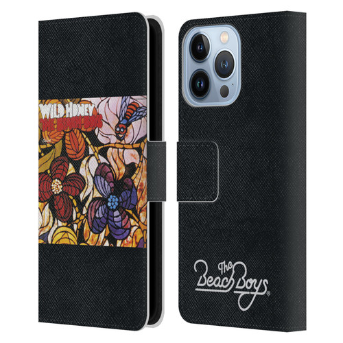 The Beach Boys Album Cover Art Wild Honey Leather Book Wallet Case Cover For Apple iPhone 13 Pro