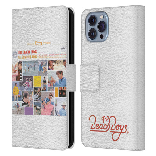 The Beach Boys Album Cover Art All Summer Long Leather Book Wallet Case Cover For Apple iPhone 14