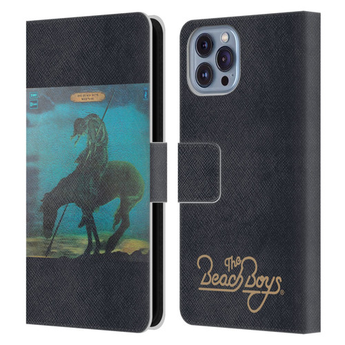 The Beach Boys Album Cover Art Surfs Up Leather Book Wallet Case Cover For Apple iPhone 14