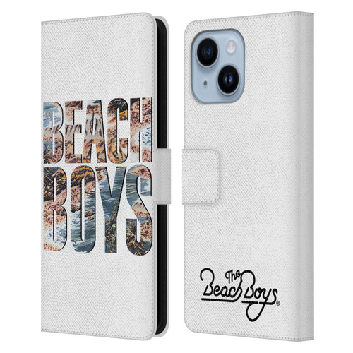 The Beach Boys Album Cover Art 1985 Logo Leather Book Wallet Case Cover For Apple iPhone 14 Plus