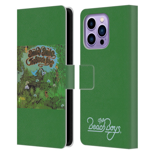 The Beach Boys Album Cover Art Smiley Smile Leather Book Wallet Case Cover For Apple iPhone 14 Pro Max