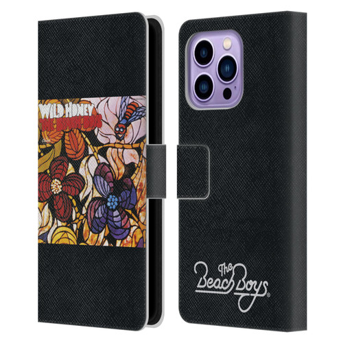 The Beach Boys Album Cover Art Wild Honey Leather Book Wallet Case Cover For Apple iPhone 14 Pro Max
