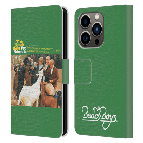 The Beach Boys Album Cover Art Pet Sounds Leather Book Wallet Case Cover For Apple iPhone 14 Pro