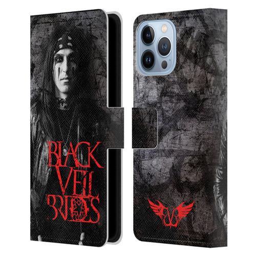 Black Veil Brides Band Members CC Leather Book Wallet Case Cover For Apple iPhone 13 Pro Max