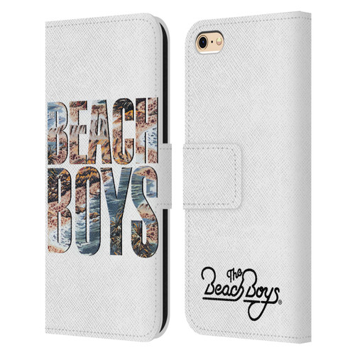 The Beach Boys Album Cover Art 1985 Logo Leather Book Wallet Case Cover For Apple iPhone 6 / iPhone 6s