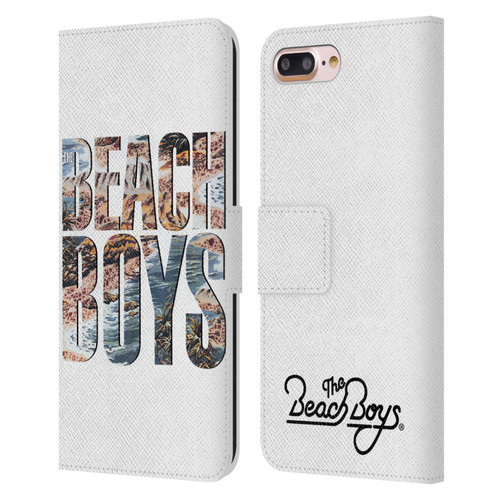 The Beach Boys Album Cover Art 1985 Logo Leather Book Wallet Case Cover For Apple iPhone 7 Plus / iPhone 8 Plus