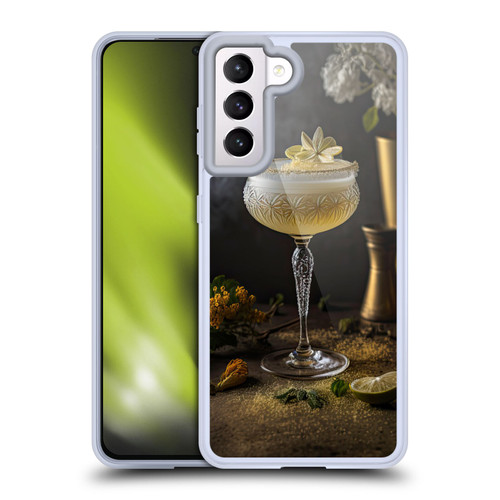 Spacescapes Cocktails Summertime, Margarita Soft Gel Case for Samsung Galaxy S21 5G