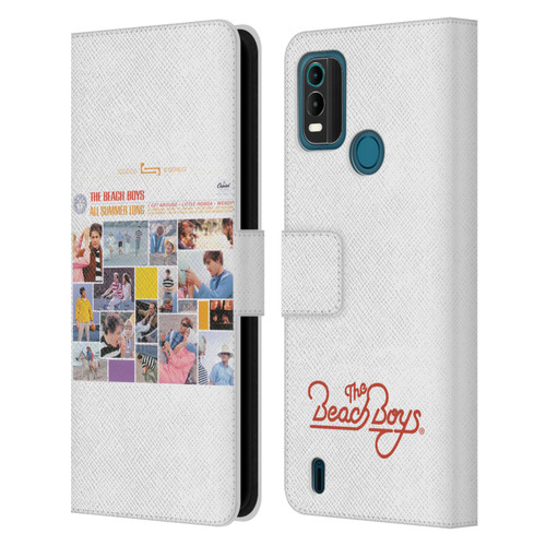The Beach Boys Album Cover Art All Summer Long Leather Book Wallet Case Cover For Nokia G11 Plus