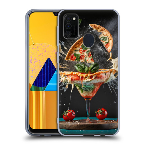 Spacescapes Cocktails Margarita Martini Blast Soft Gel Case for Samsung Galaxy M30s (2019)/M21 (2020)
