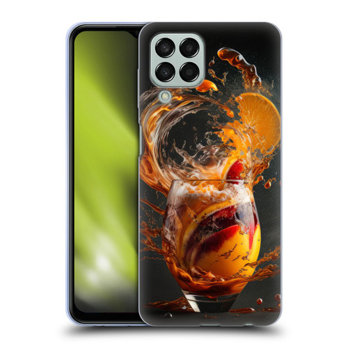 Spacescapes Cocktails Modern Twist, Hurricane Soft Gel Case for Samsung Galaxy M33 (2022)