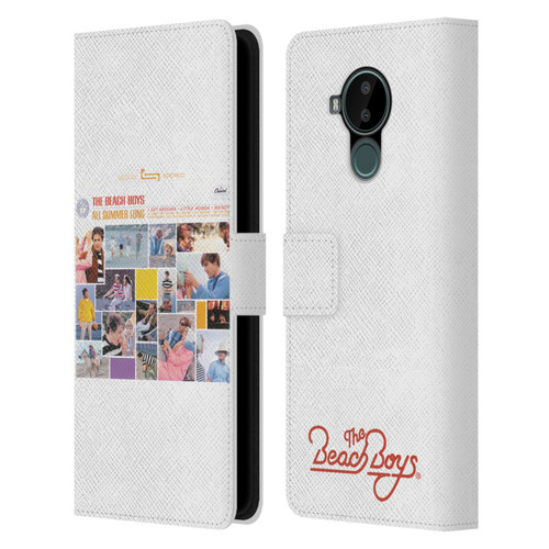The Beach Boys Album Cover Art All Summer Long Leather Book Wallet Case Cover For Nokia C30