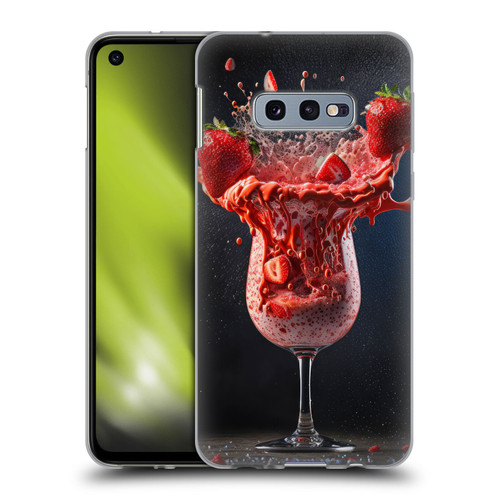 Spacescapes Cocktails Strawberry Infusion Daiquiri Soft Gel Case for Samsung Galaxy S10e
