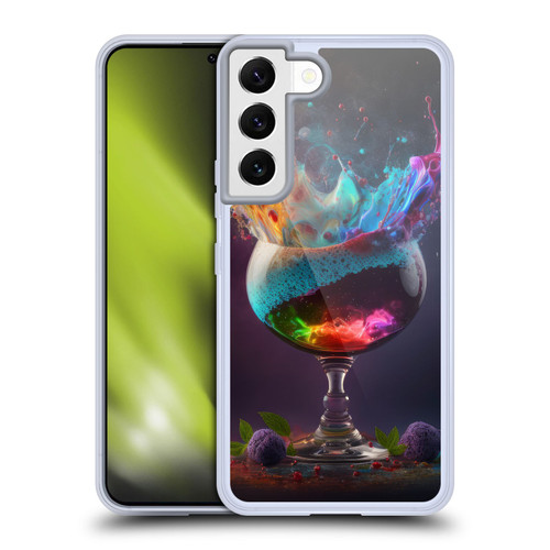 Spacescapes Cocktails Universal Magic Soft Gel Case for Samsung Galaxy S22 5G