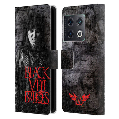 Black Veil Brides Band Members Ashley Leather Book Wallet Case Cover For OnePlus 10 Pro