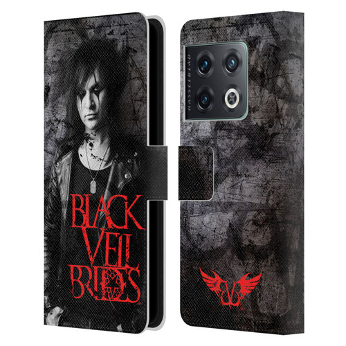 Black Veil Brides Band Members Jinxx Leather Book Wallet Case Cover For OnePlus 10 Pro
