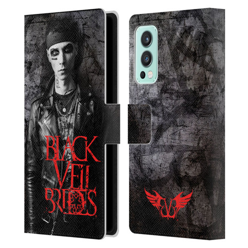 Black Veil Brides Band Members Andy Leather Book Wallet Case Cover For OnePlus Nord 2 5G