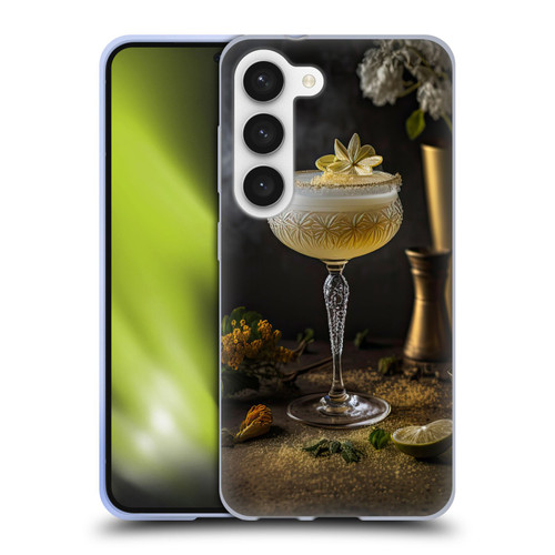 Spacescapes Cocktails Summertime, Margarita Soft Gel Case for Samsung Galaxy S23 5G