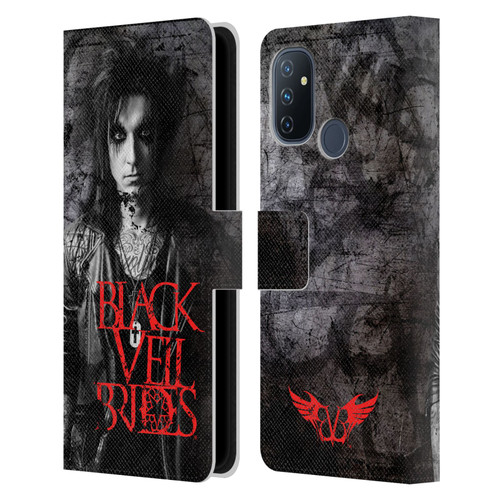 Black Veil Brides Band Members Jake Leather Book Wallet Case Cover For OnePlus Nord N100