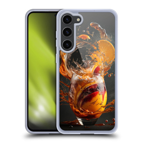 Spacescapes Cocktails Modern Twist, Hurricane Soft Gel Case for Samsung Galaxy S23+ 5G