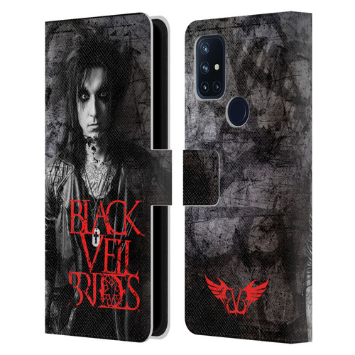 Black Veil Brides Band Members Jake Leather Book Wallet Case Cover For OnePlus Nord N10 5G