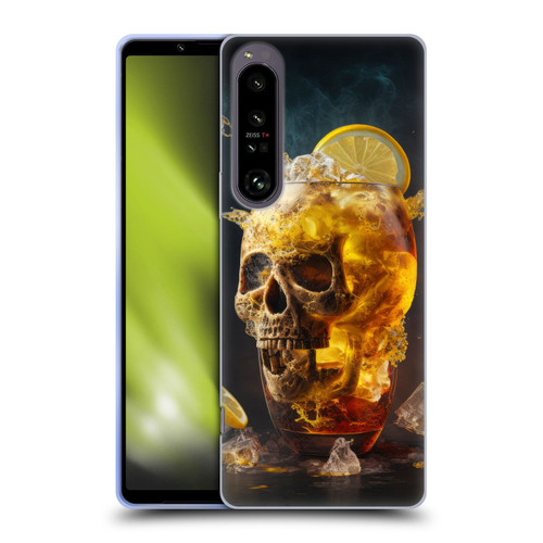 Spacescapes Cocktails Long Island Ice Tea Soft Gel Case for Sony Xperia 1 IV