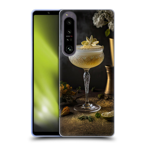 Spacescapes Cocktails Summertime, Margarita Soft Gel Case for Sony Xperia 1 IV
