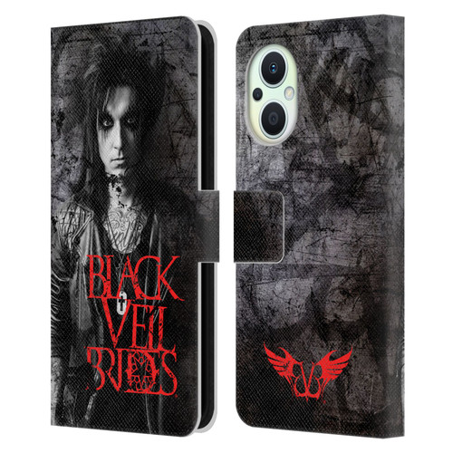 Black Veil Brides Band Members Jake Leather Book Wallet Case Cover For OPPO Reno8 Lite