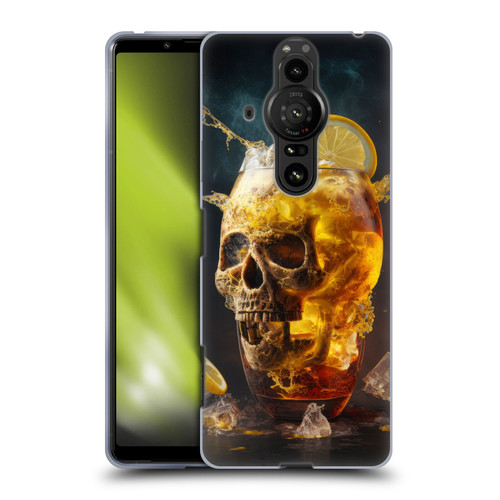 Spacescapes Cocktails Long Island Ice Tea Soft Gel Case for Sony Xperia Pro-I