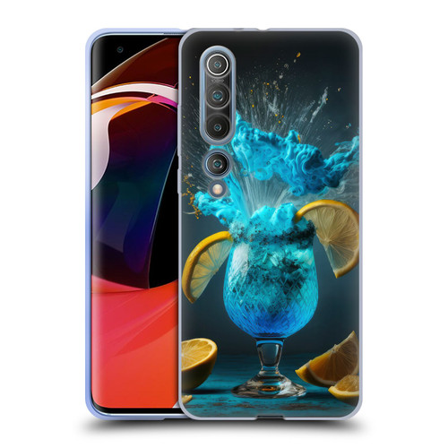 Spacescapes Cocktails Blue Lagoon Explosion Soft Gel Case for Xiaomi Mi 10 5G / Mi 10 Pro 5G
