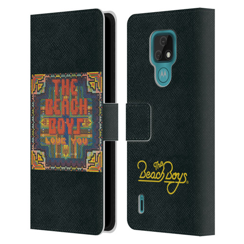 The Beach Boys Album Cover Art Love You Leather Book Wallet Case Cover For Motorola Moto E7