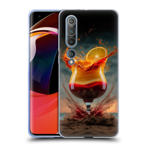 Spacescapes Cocktails Summer On The Beach Soft Gel Case for Xiaomi Mi 10 5G / Mi 10 Pro 5G