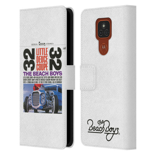 The Beach Boys Album Cover Art Little Deuce Coupe Leather Book Wallet Case Cover For Motorola Moto E7 Plus