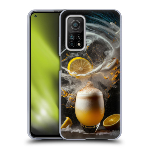 Spacescapes Cocktails Explosive Elixir, Whisky Sour Soft Gel Case for Xiaomi Mi 10T 5G