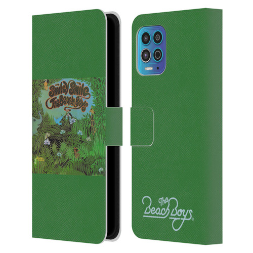 The Beach Boys Album Cover Art Smiley Smile Leather Book Wallet Case Cover For Motorola Moto G100