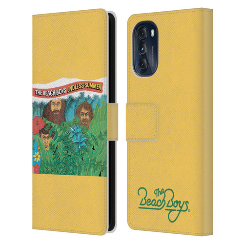 The Beach Boys Album Cover Art Endless Summer Leather Book Wallet Case Cover For Motorola Moto G (2022)