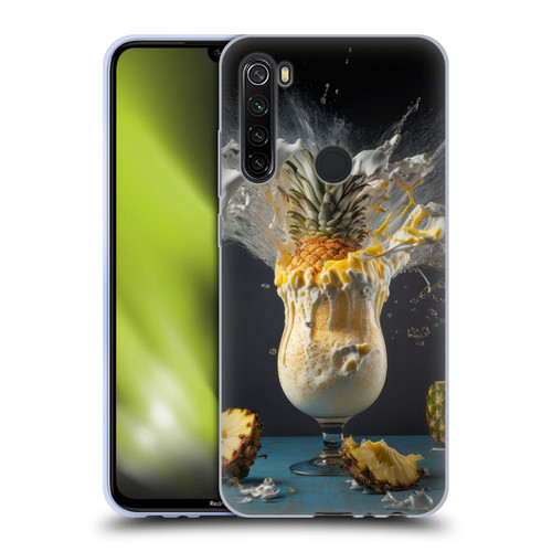 Spacescapes Cocktails Piña Colada Pop Soft Gel Case for Xiaomi Redmi Note 8T