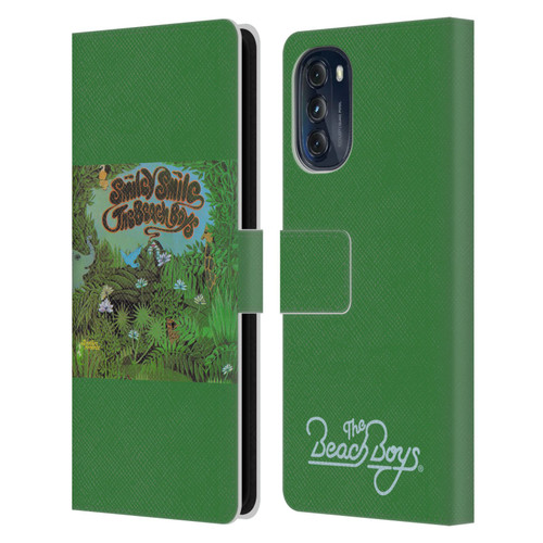 The Beach Boys Album Cover Art Smiley Smile Leather Book Wallet Case Cover For Motorola Moto G (2022)