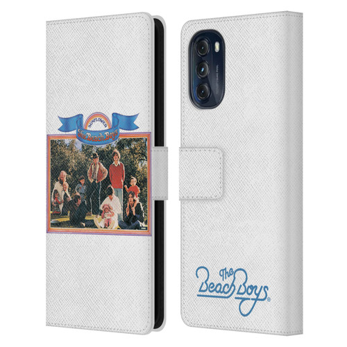 The Beach Boys Album Cover Art Sunflower Leather Book Wallet Case Cover For Motorola Moto G (2022)