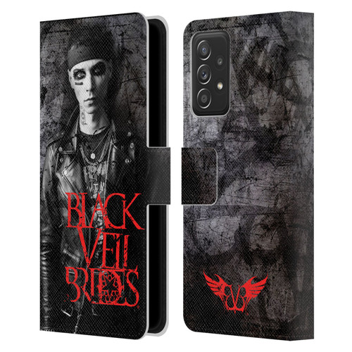 Black Veil Brides Band Members Andy Leather Book Wallet Case Cover For Samsung Galaxy A53 5G (2022)