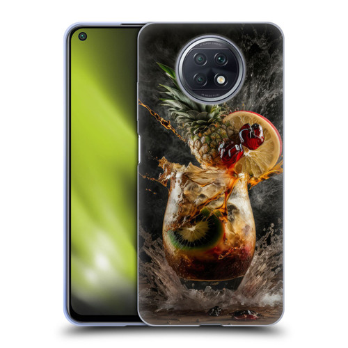 Spacescapes Cocktails Exploding Mai Tai Soft Gel Case for Xiaomi Redmi Note 9T 5G